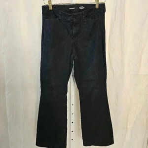 Old Navy High-Rise Pixie Flare Pants - Size 6, Black